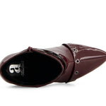 Andrea - Women's Stiletto Riveted Strap Fashion Booties
