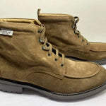 Ghiaia Cashmere - Men's Suede Combat Hiking Boots