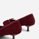 Intentionally Blank - Women's Bina Suede Kitten Heel Shoes