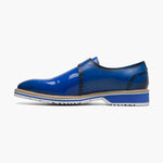 Stacy Adams - Men's Bartram Plain Toe Monk Strap Shoes