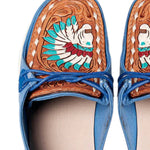 American Darling - Women's Hand Tooled Moccasins
