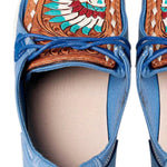 American Darling - Women's Hand Tooled Moccasins