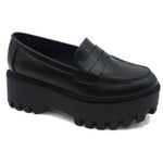 Shoe Shoe Train - Women's Platform Vegan Loafers
