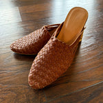 Village Thrive - Women's Palma Leather Heeled Mules