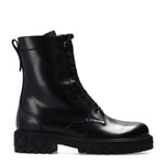 Salvatore Ferragamo - Women's Leather Combat Boots