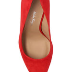 Salvatore Ferragamo - Women's Suede Stiletto Pumps