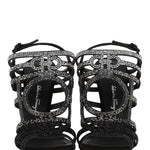 Salvatore Ferragamo - Women's Florenza Crystal-embellished Slingback Heel Sandals