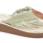 Corkys Footwear - Women's Shaved Ice Frayed Edge Flip Flops