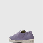 Softinos - Women's Cool Leather Lace-up Sneaker