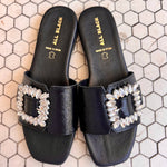 All Black - Women's Elton Slide Sandal
