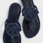 Tory Burch - Women's Miller Pavé Knotted Sandals
