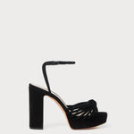 Loeffler Randall - Women's Rivka Leather Knot Platform Sandal