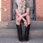 Tanner Mark - Women's Midnight Rider Leather Boots