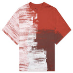 Brush Stroke S/S T-Shirt - Rust Oxide