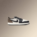Air Jordan 1 Low OG 'Mocha' (PS) - White/Black/Dark Mocha