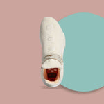 Pharrell Wiilliams NMD Hu 'N.E.R.D'- Chalk White/Glow Orange