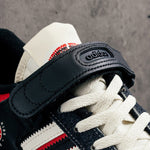 Adidas x Midwest Kid's Forum OG 84 Low - Core Black/Off-White