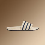 Adidas Originals x Wales Bonner Adilette - Wonder White/Night Indigo