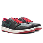 Women's Air Jordan 1 Low OG - Black/Gorge Green/Varsity Red