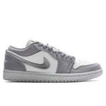 Women's Air Jordan 1 Low SE - Light Steel Grey/Sail/White