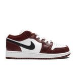 Air Jordan 1 Low SE (GS) - White/Black/Dark Pony
