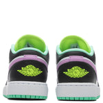 Air Jordan 1 Low (GS) - White/Violet Shock/Black