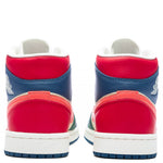 Women's Air Jordan 1 Mid SE - French Blue/Magic Ember/Fire Red