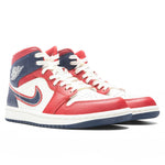 Women's Air Jordan 1 Mid SE - Gym Red/Midnight Navy/Sail/Light Iron Ore