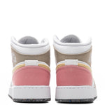 Air Jordan 1 Mid SE (GS) - White/Vivid Green