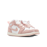 Air Jordan 1 Mid SE (TD) - White/Legend Pink/Sail