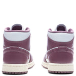 Women's Air Jordan 1 Mid - Pure Platinum/Sky J Mauve/Sail