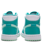 Women's Air Jordan 1 Mid - Washed Teal/Mint Foam/White