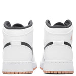 Air Jordan 1 Mid (GS) - White/Anthracite