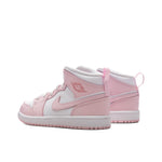 Air Jordan 1 Mid (PS) - Pink Foam/White/Fire Red