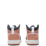 Air Jordan 1 Mid (TD) - White/Light Madder Root/Black