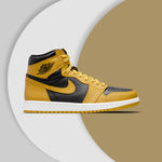Air Jordan 1 Retro High OG 'Pollen' - Yellow/Black