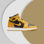 Air Jordan 1 Retro High OG 'Pollen' (GS) - Yellow/Black