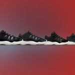 Air Jordan 11 Retro Low (TD) '72-10' - Black/Gym Red/White