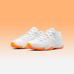 Women's Air Jordan 11 Retro Low - White/Bright Citrus