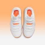 Women's Air Jordan 11 Retro Low - White/Bright Citrus