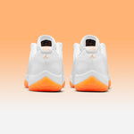 Women's Air Jordan 11 Retro Low - White/Bright Citrus