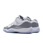 Air Jordan 11 Retro Low Cement Grey (GS) - White/University Blue/Cement Grey