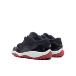 Air Jordan 11 Retro Low 'Bred' (TD) - Black/Varsity Red/White