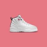 Air Jordan 12 Retro (PS) "Twist" - White/University Red