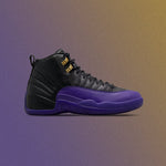 Air Jordan 12 Retro - Black/Field Purple/Metallic Gold
