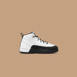 Air Jordan 12 Retro (PS) "Royalty Taxi" - White/Metallic Gold