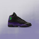 Air Jordan 13 Retro (GS) 'Court Purple' - Black/Court Purple/White