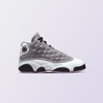Air Jordan 13 Retro (PS) - Black/Lilac/White/Metallic Silver