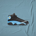 Air Jordan 13 Retro (PS) - Black/University Blue/White