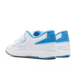 Air Jordan 2 Retro Low (GS) - White/University Blue/Cement Grey